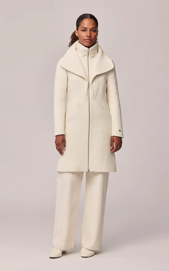 Manteau Soia Kyo de couleur Blanc