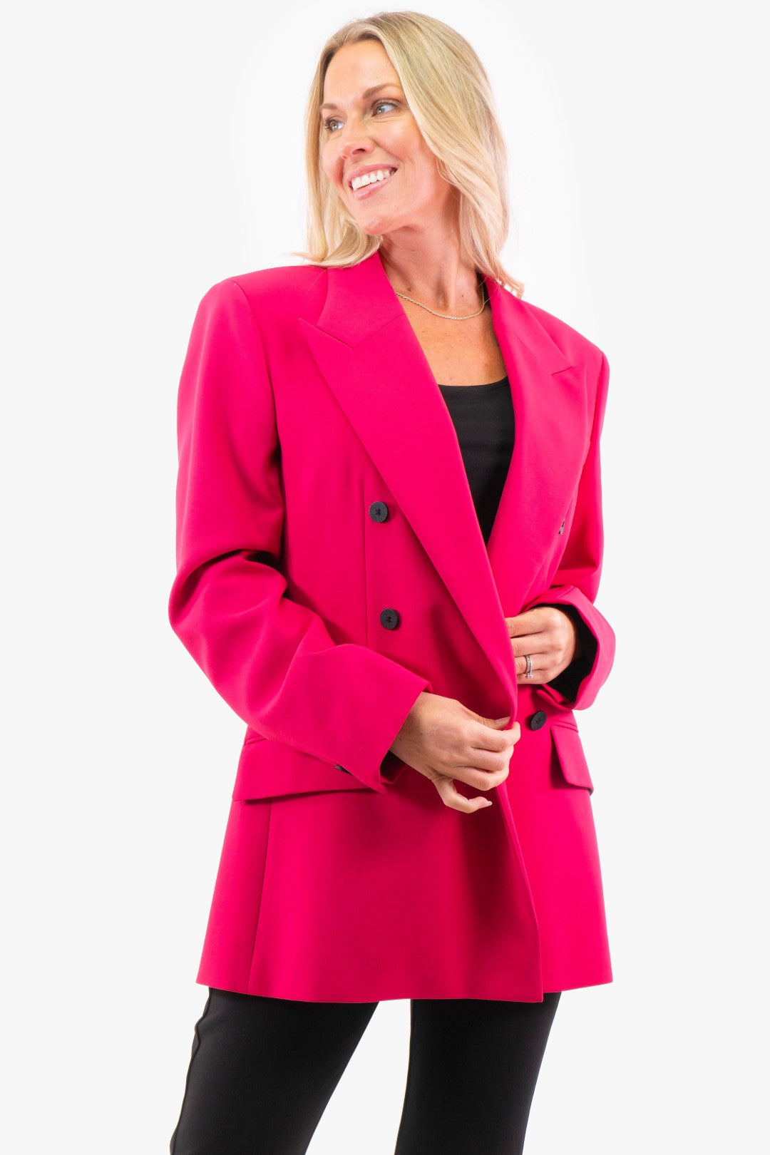 Hugo Boss pink jacket