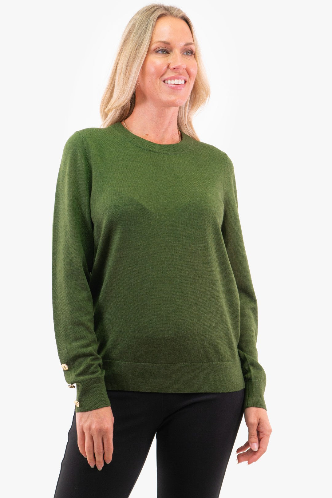 Michael kors green sweater best sale