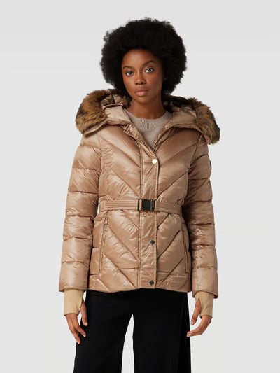 Michael kors coats gold on sale