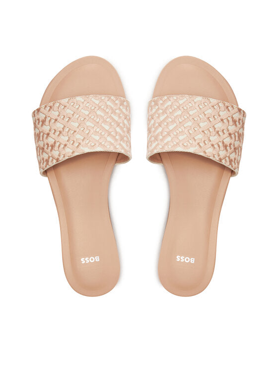 Hugo Boss sandal in Beige color