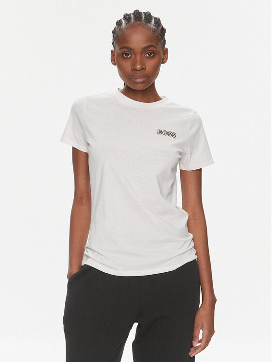 Hugo Boss T Shirt in Off White color