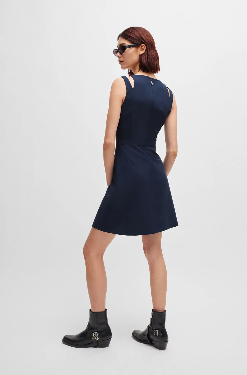 Hugo Boss dress in Navy color