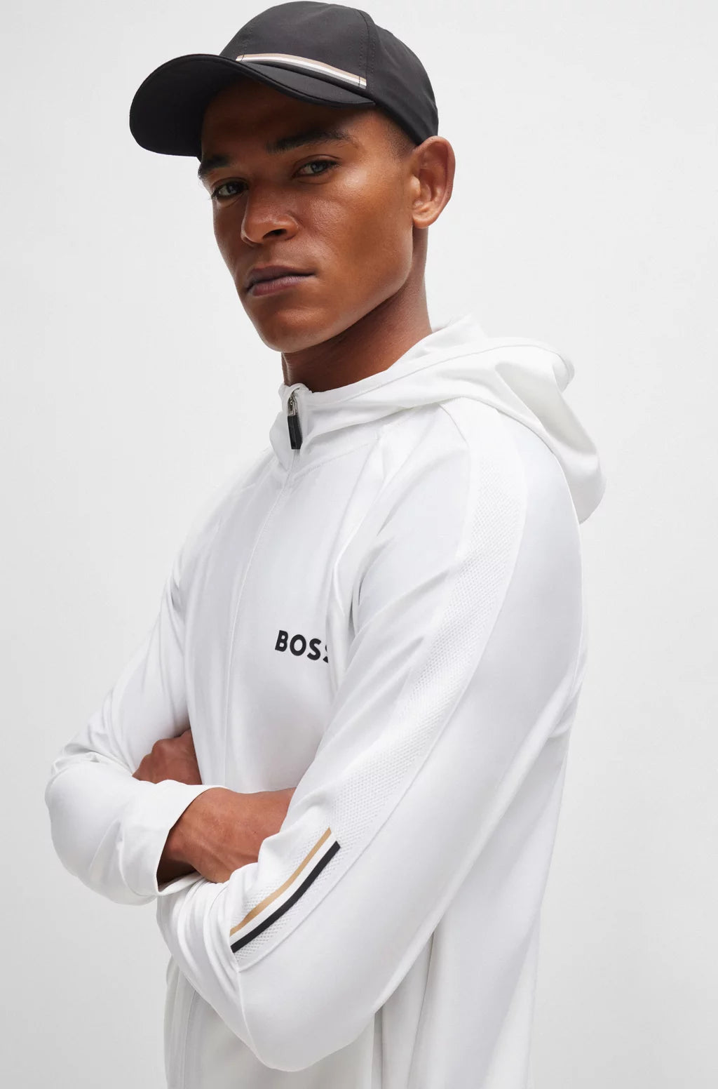 Veste Hugo Boss de couleur Blanc Boutique Option