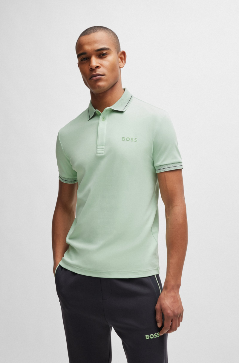 Polo hugo boss vert sale