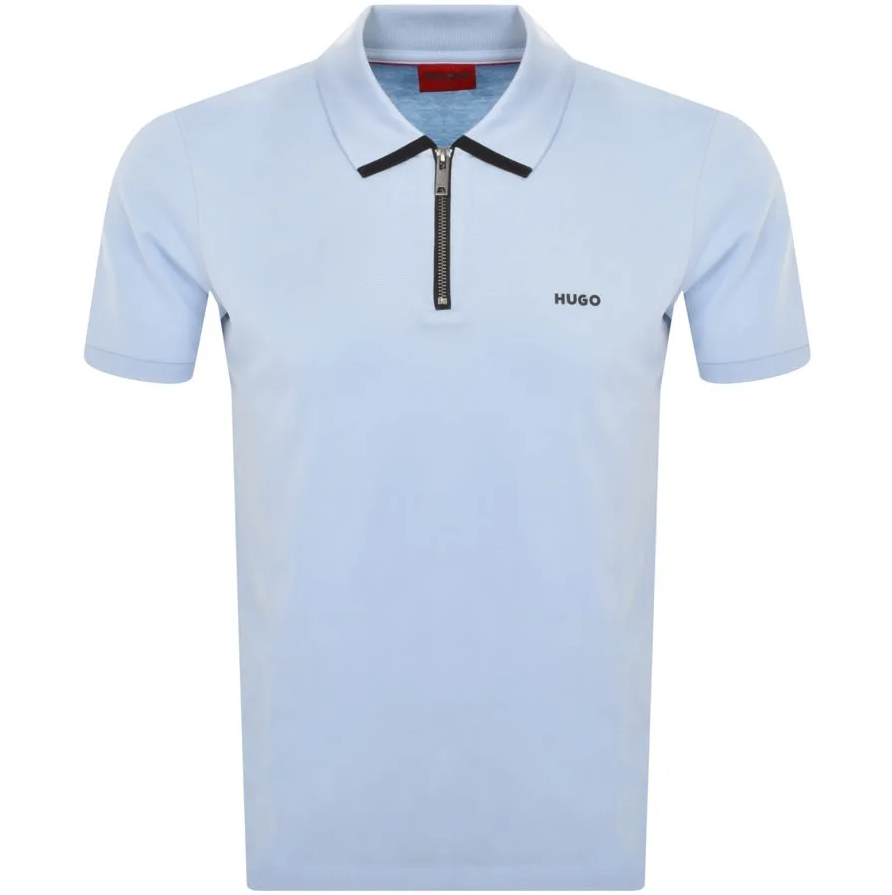 Hugo Boss polo shirt in Blue color