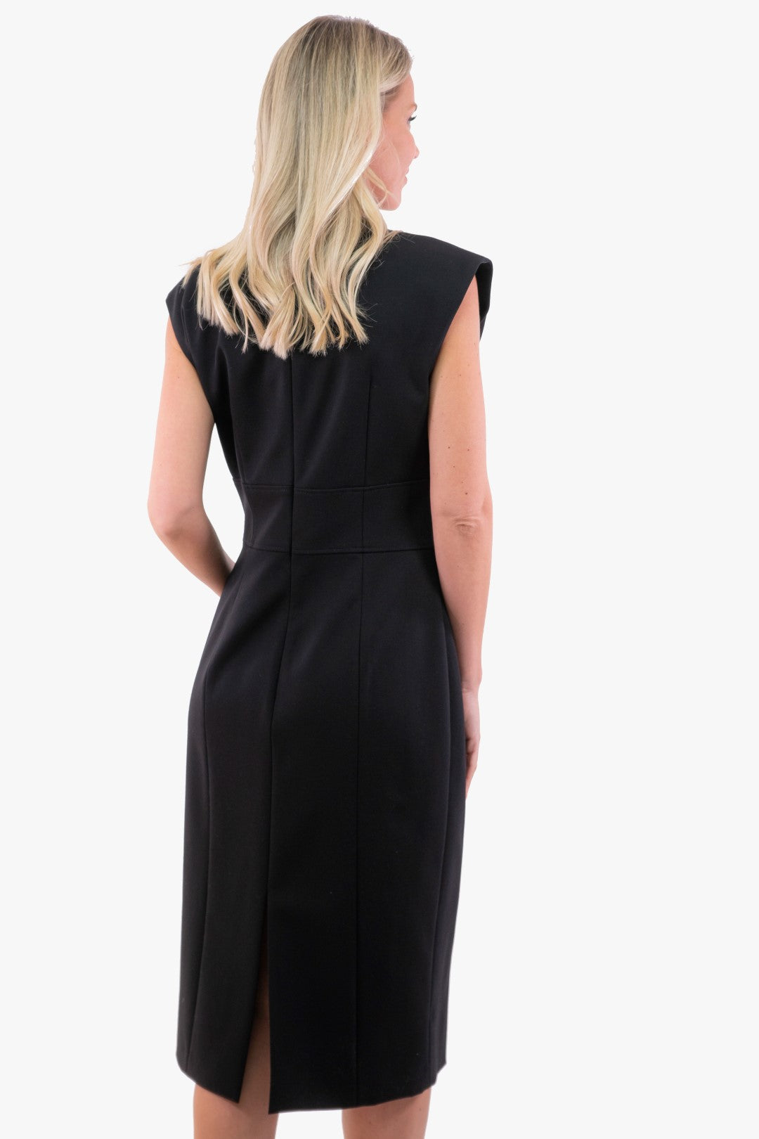 Robe Hugo Hugo Boss de couleur Noir