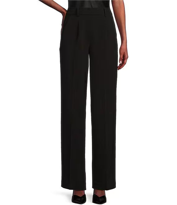 Pantalon Jambe Large Michael Kors de couleur Marine