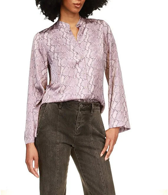 Blouse  de couleur Lilas