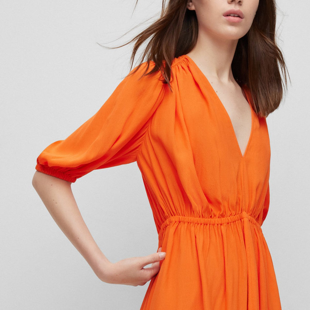 Robe Hugo Boss de couleur Orange