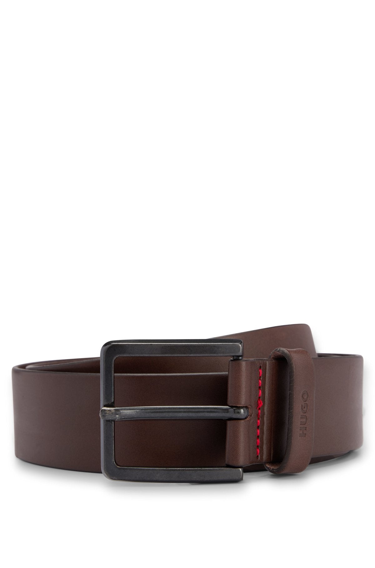 Ceinture Hugo Boss de couleur Brun