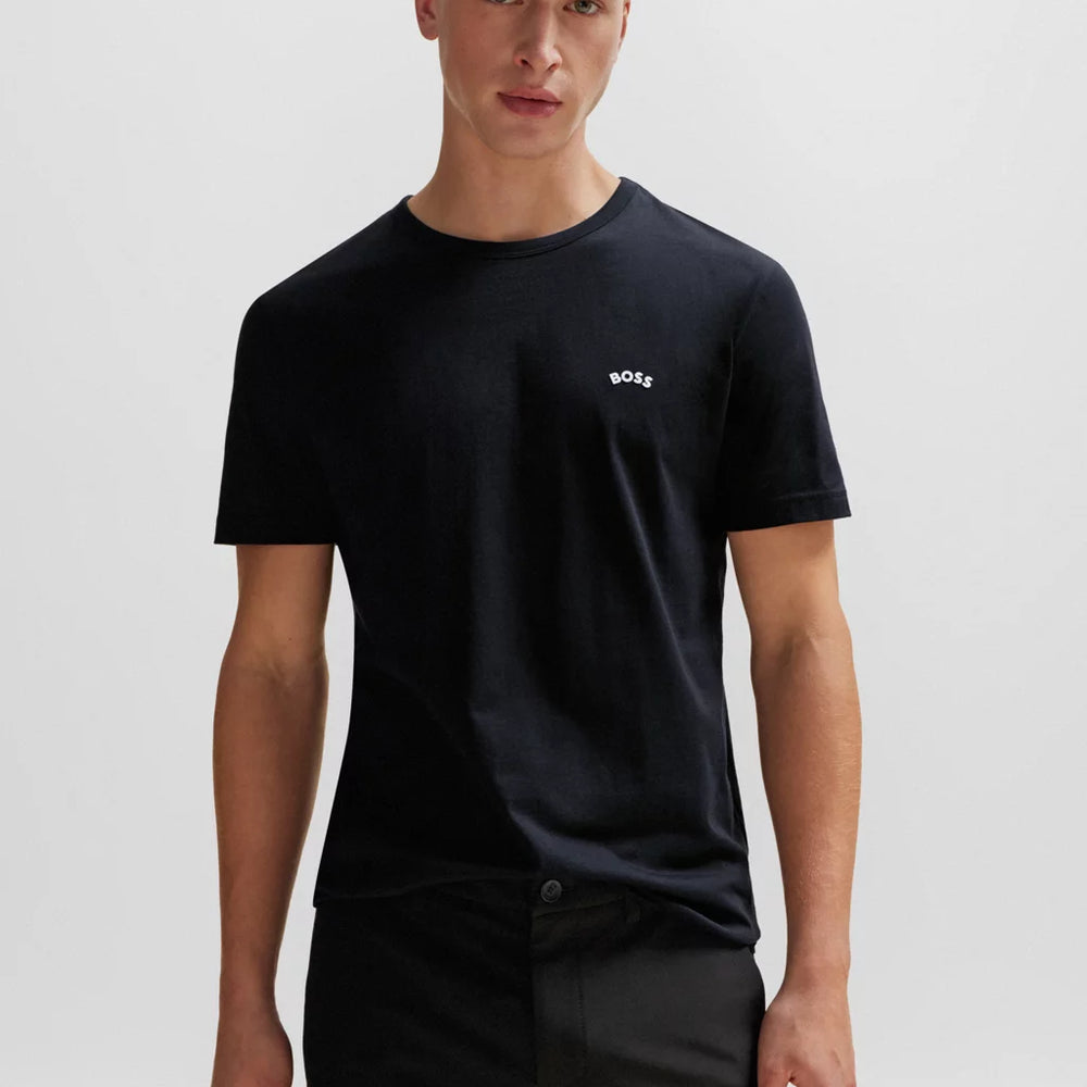 T-Shirt Hugo Boss de couleur Noir