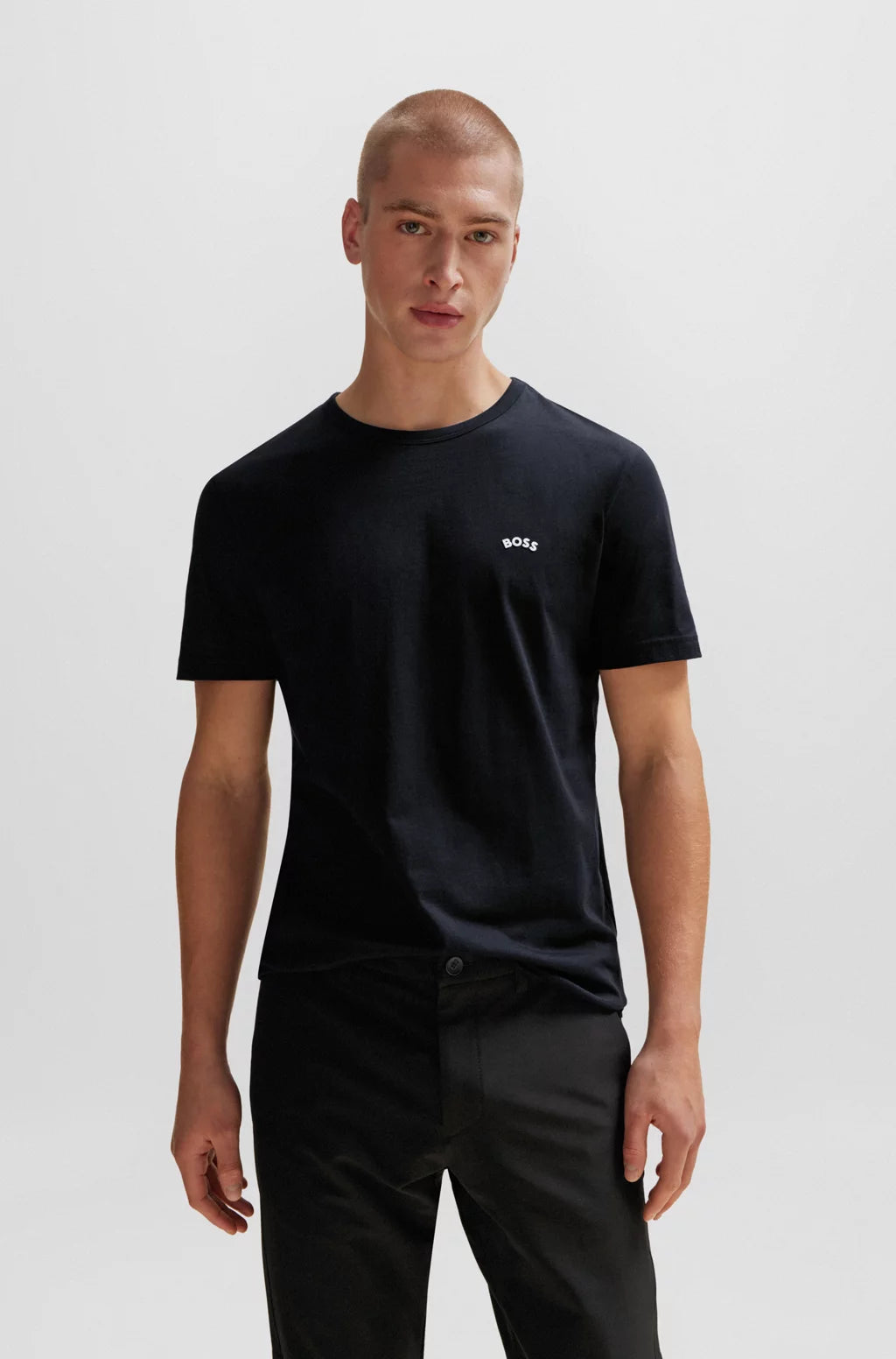 T-Shirt Hugo Boss de couleur Noir