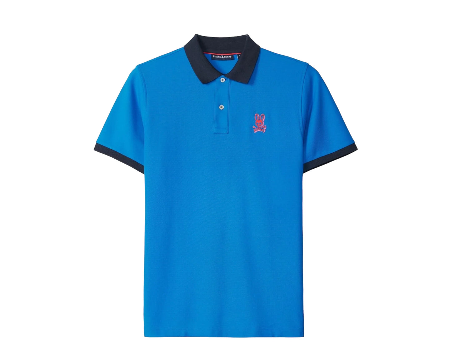 Polo Psycho Bunny de couleur Bleu