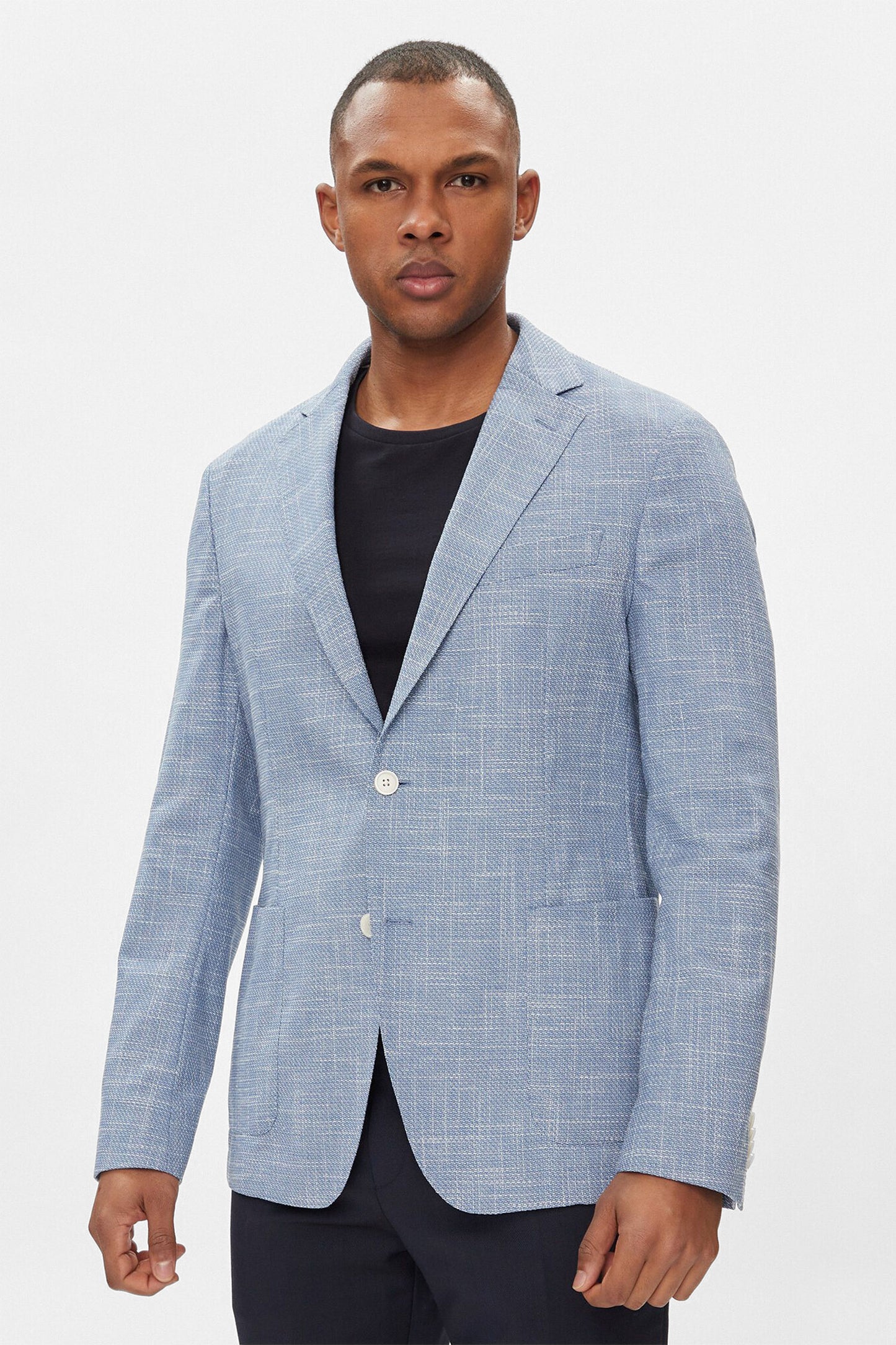 Hugo Boss jacket in Pale Blue color (Boss-50514665-423)