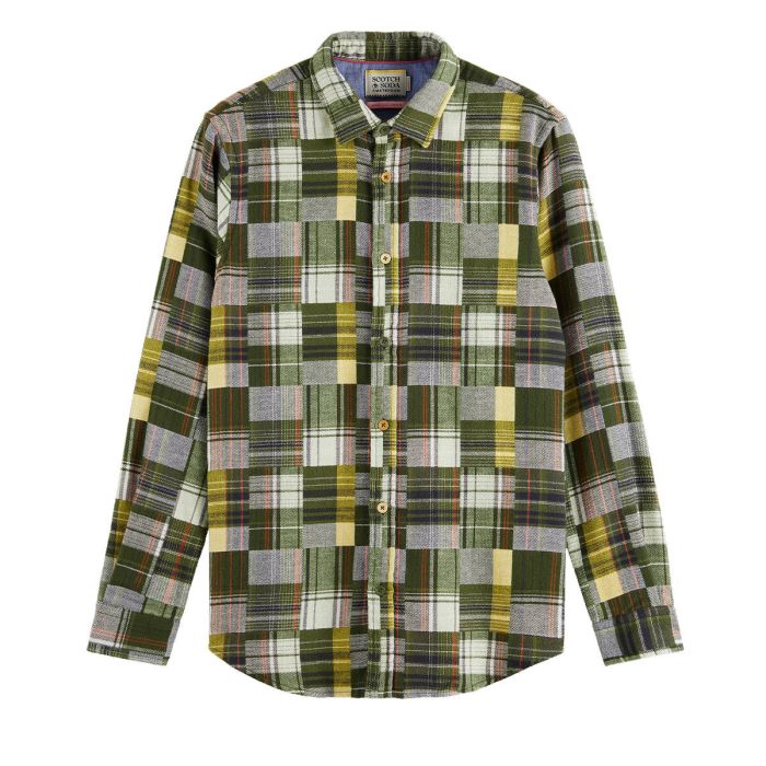 
                      
                        Scotch&amp;Soda Flannel Shirt in Green color
                      
                    