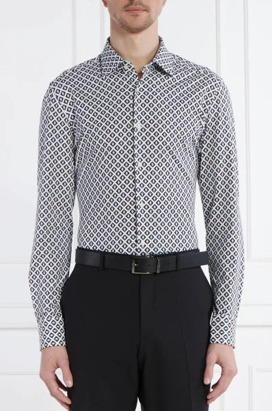 
                      
                        Chemise Hugo Boss de couleur Bleu
                      
                    