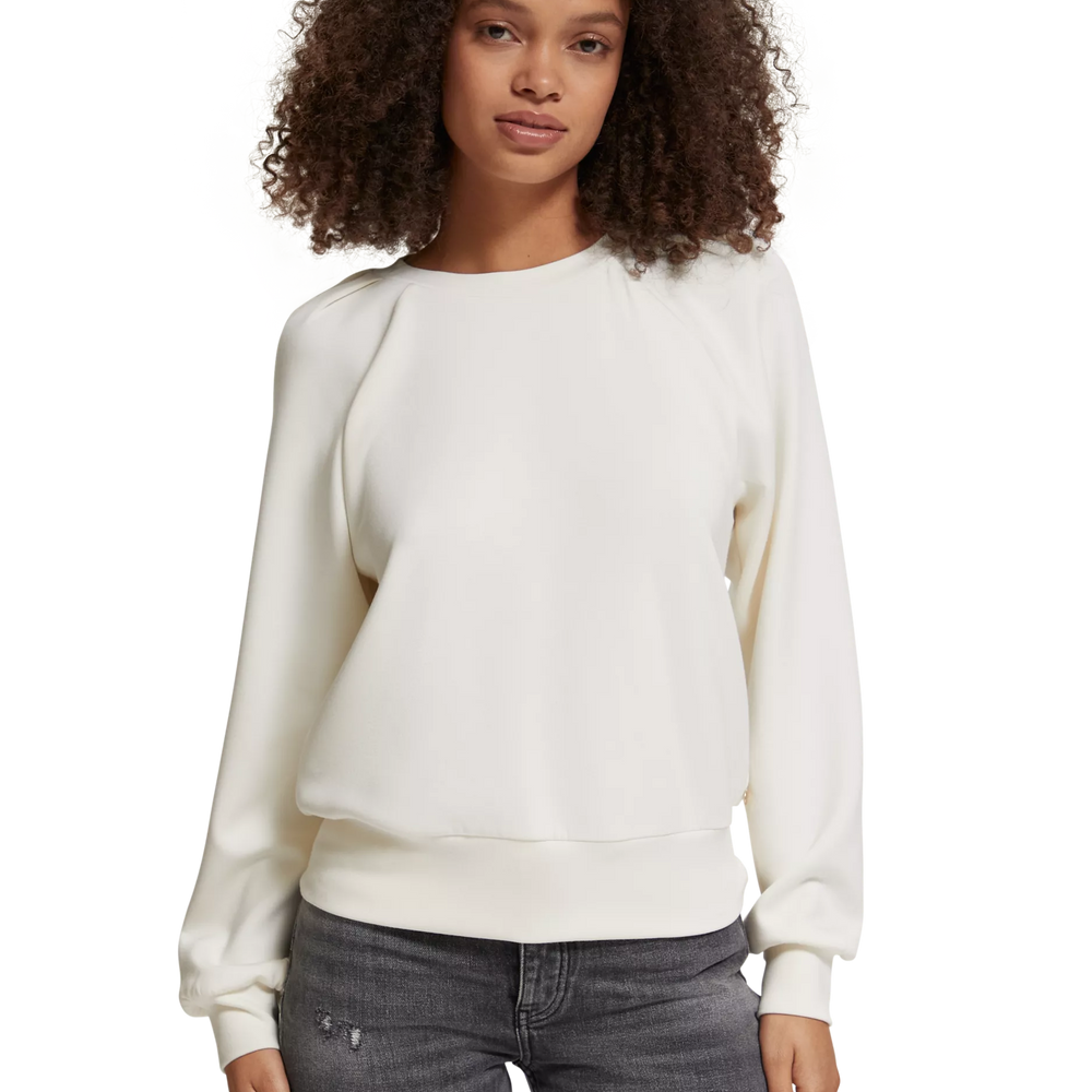 
                      
                        Chandail Scotch&Soda de couleur Blanc Casse
                      
                    