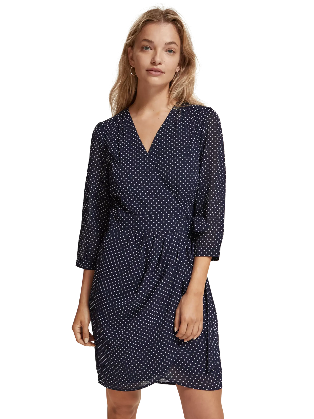 Robe Scotch&Soda de couleur Marine