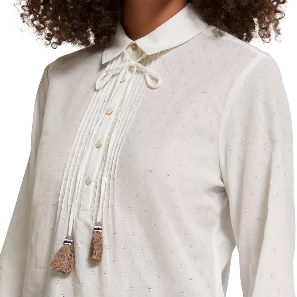 
                      
                        Blouse Scotch&Soda de couleur Blanc Casse
                      
                    