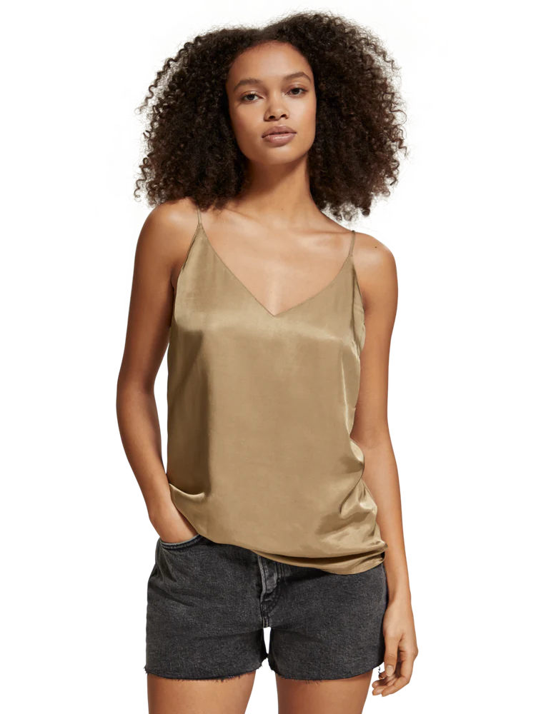 Scotch&amp;Soda Gold colored tank top