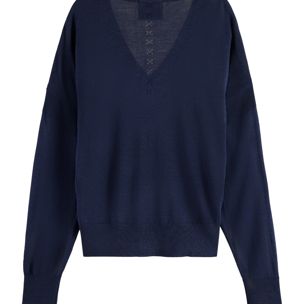 
                      
                        Chandail Scotch&Soda de couleur Marine
                      
                    