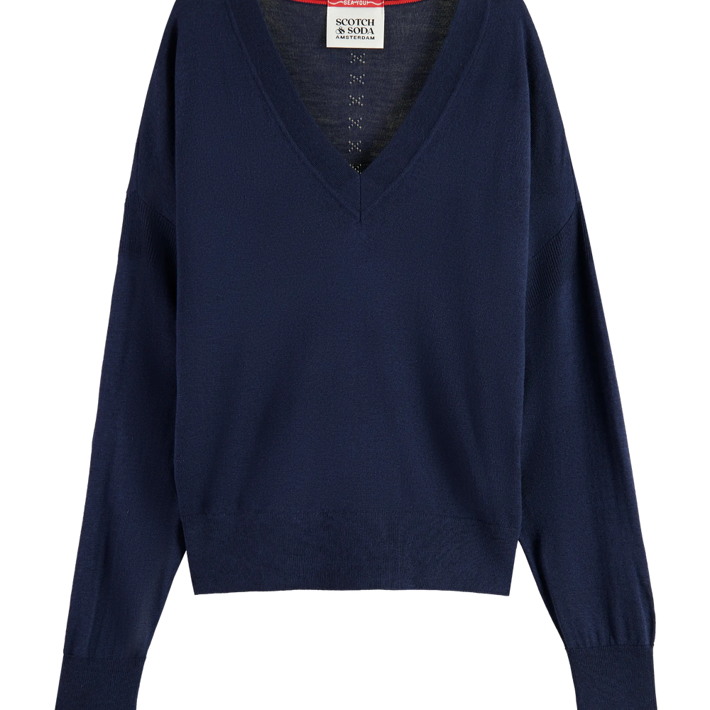 
                      
                        Chandail Scotch&Soda de couleur Marine
                      
                    