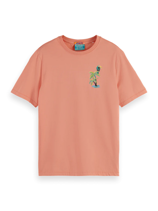 Scotch&amp;Soda T-Shirt in Coral color