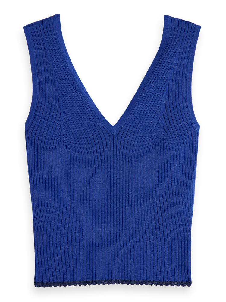 Camisole Scotch&Soda de couleur Bleu