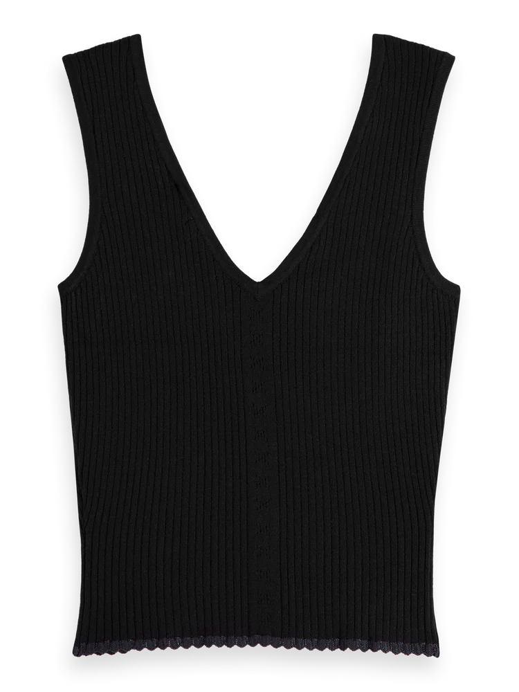 
                      
                        Scotch&amp;Soda black tank top
                      
                    