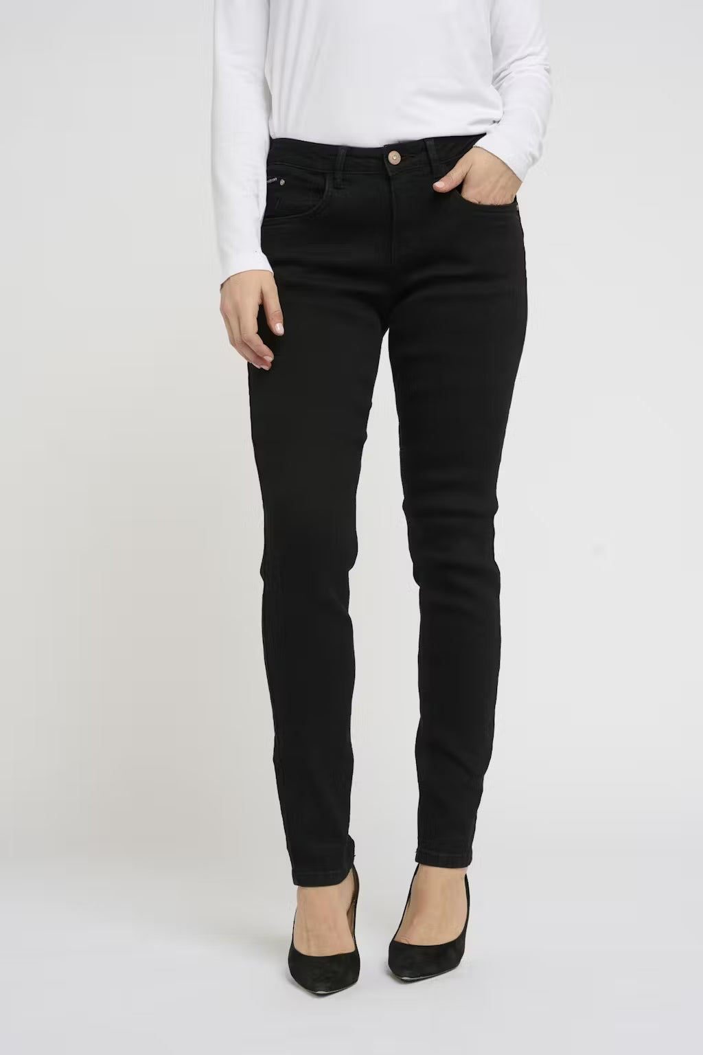 Pantalon Cream de couleur Noir