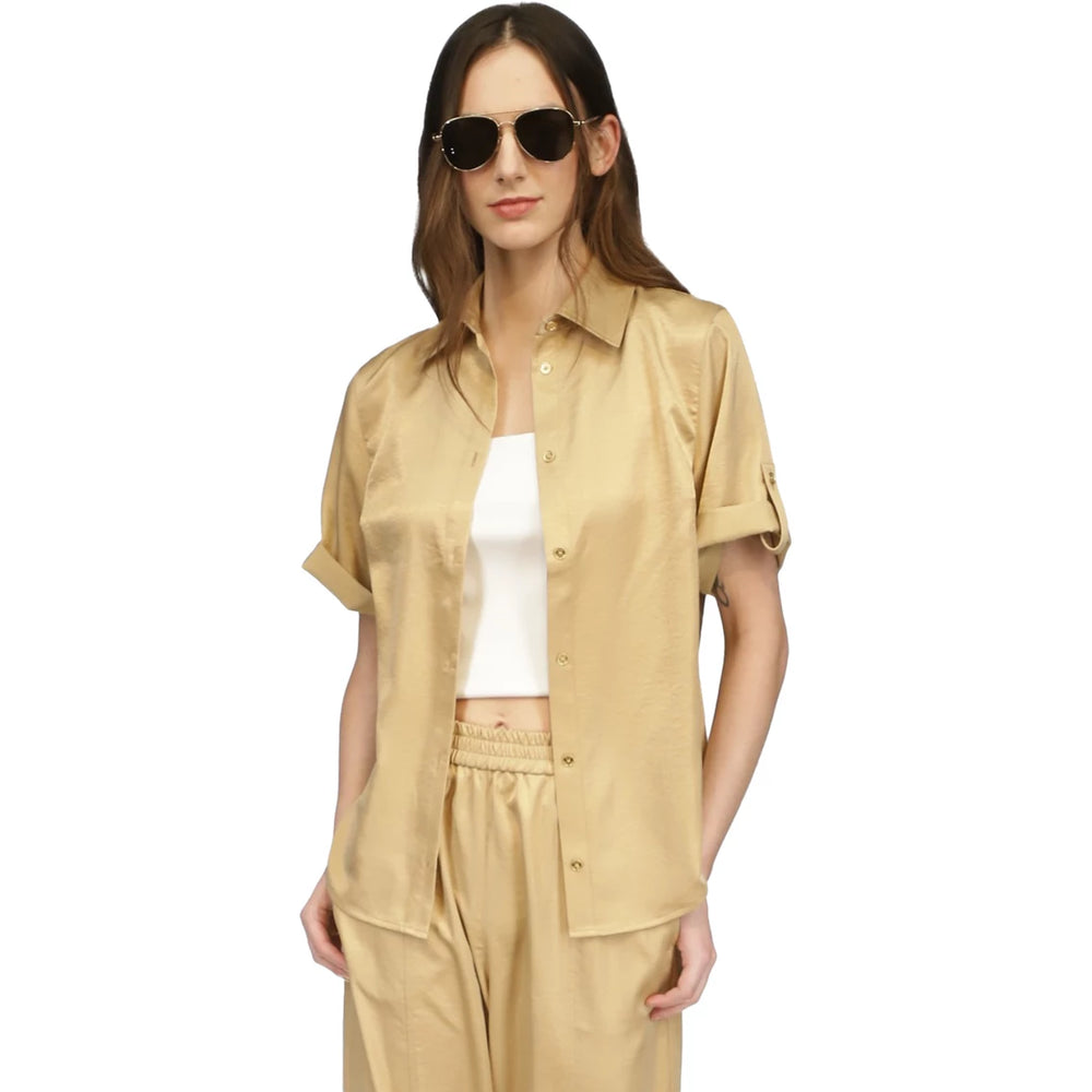 Blouse Michael Kors de couleur Beige