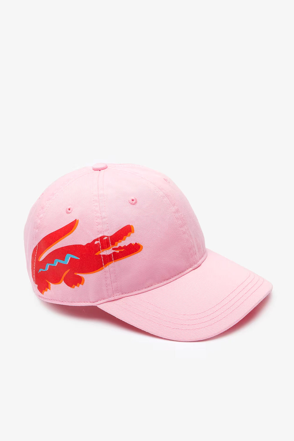 Casquette Silouette Lacoste de couleur Rose