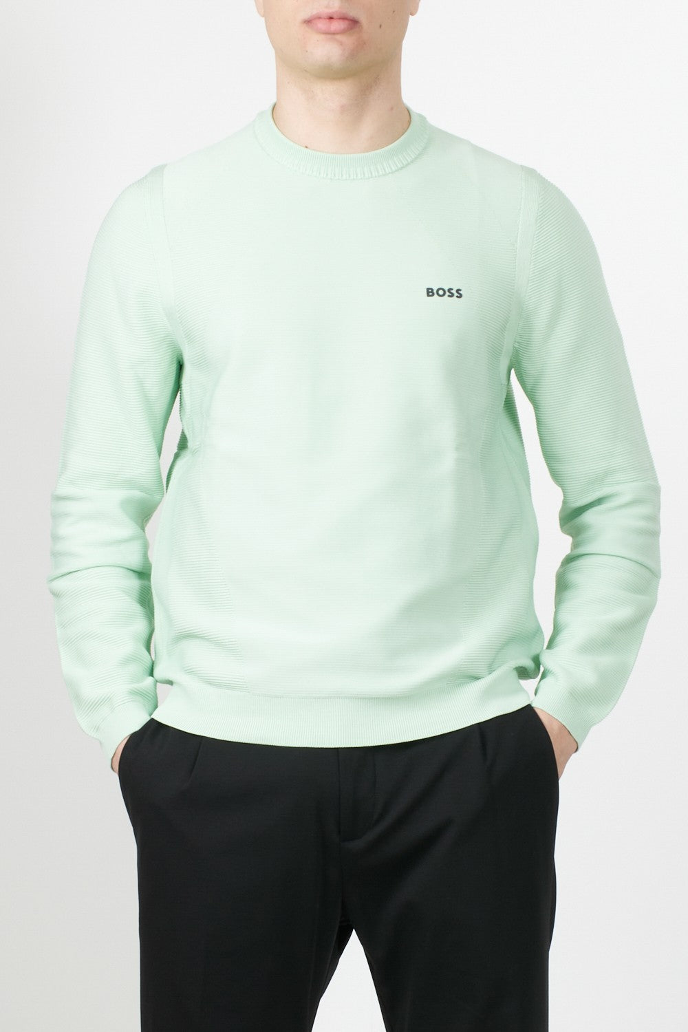 Hugo Boss sweater in Green color