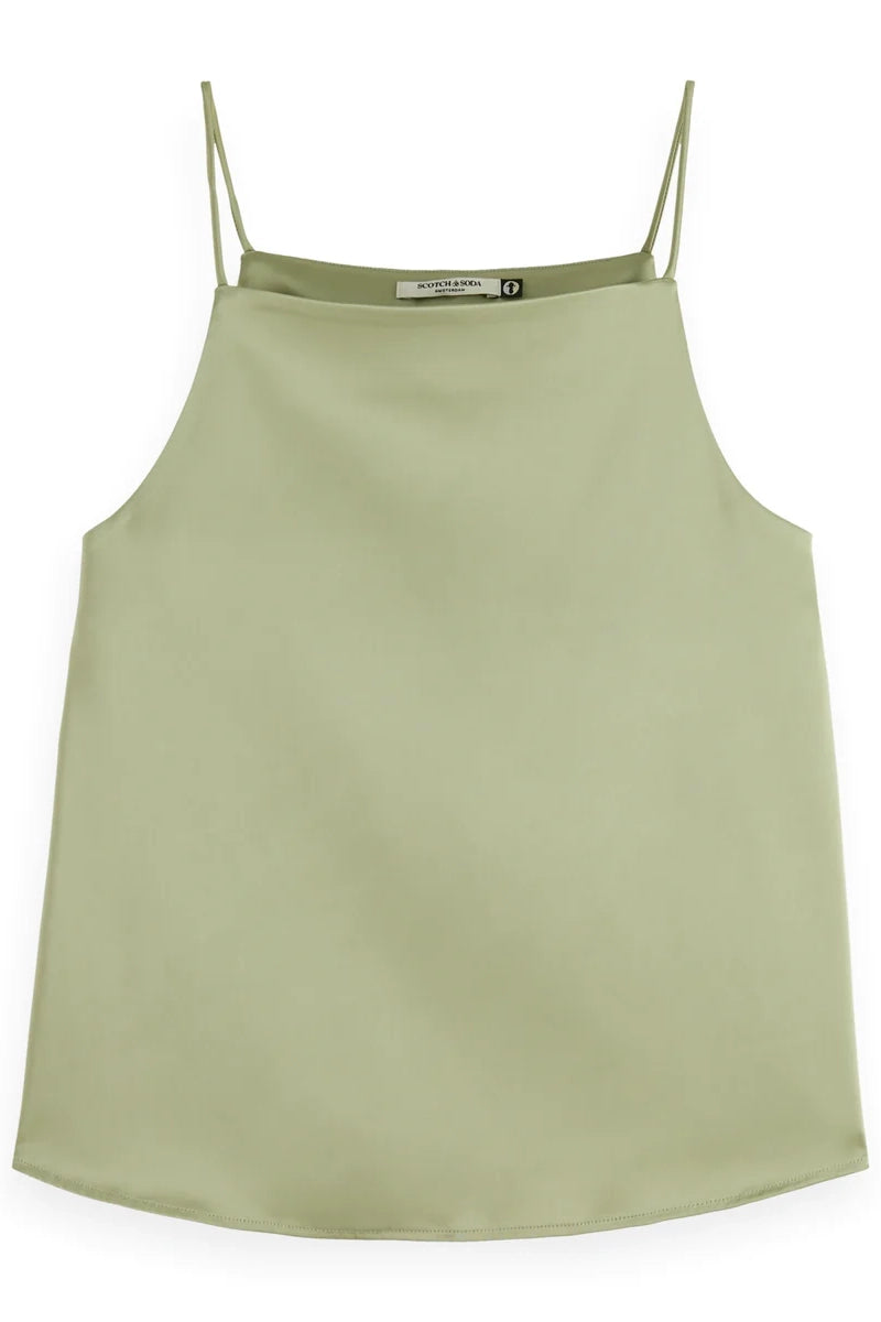 Camisole Scotch&Soda de couleur Vert