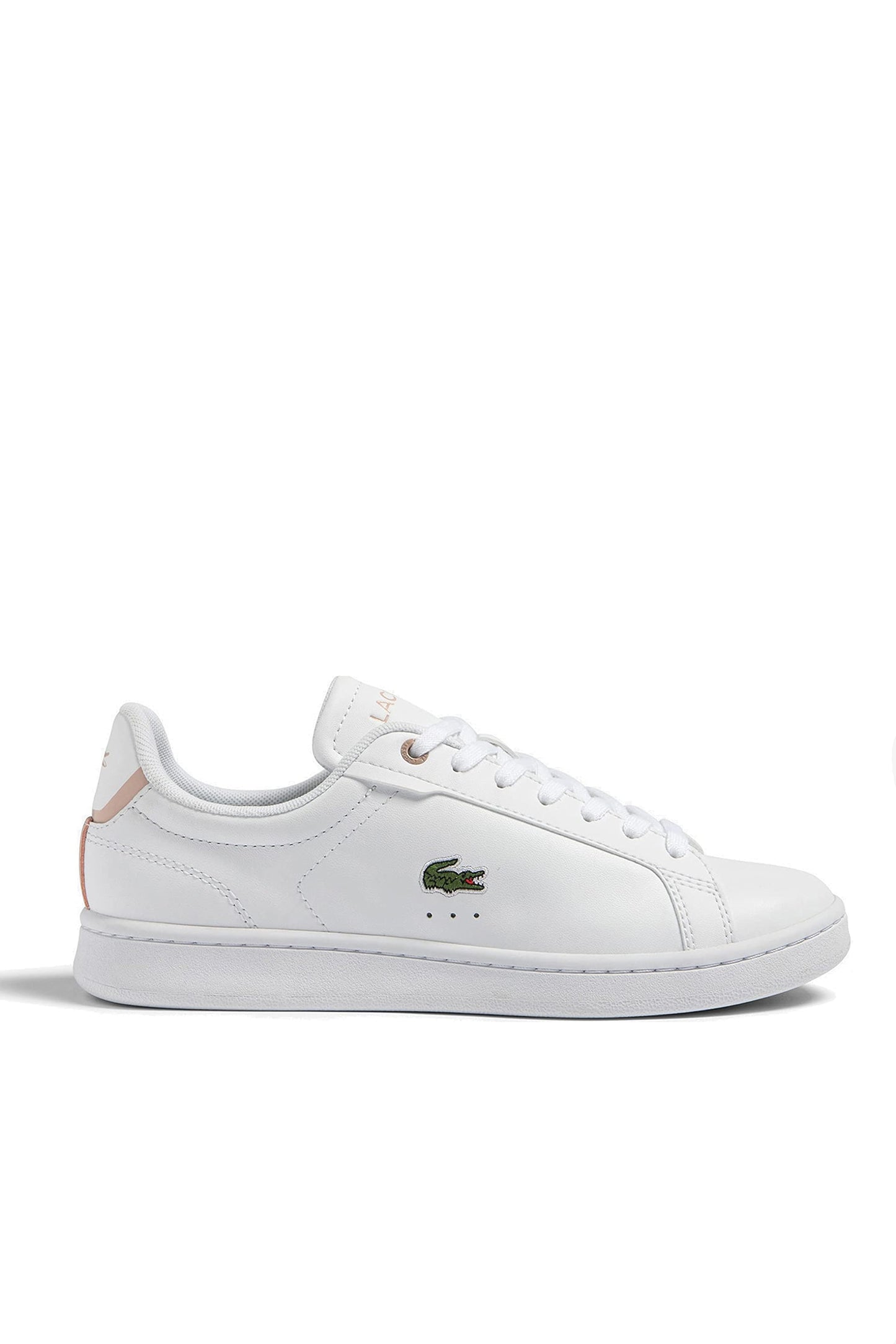 Chaussures Lacoste de couleur Blanc