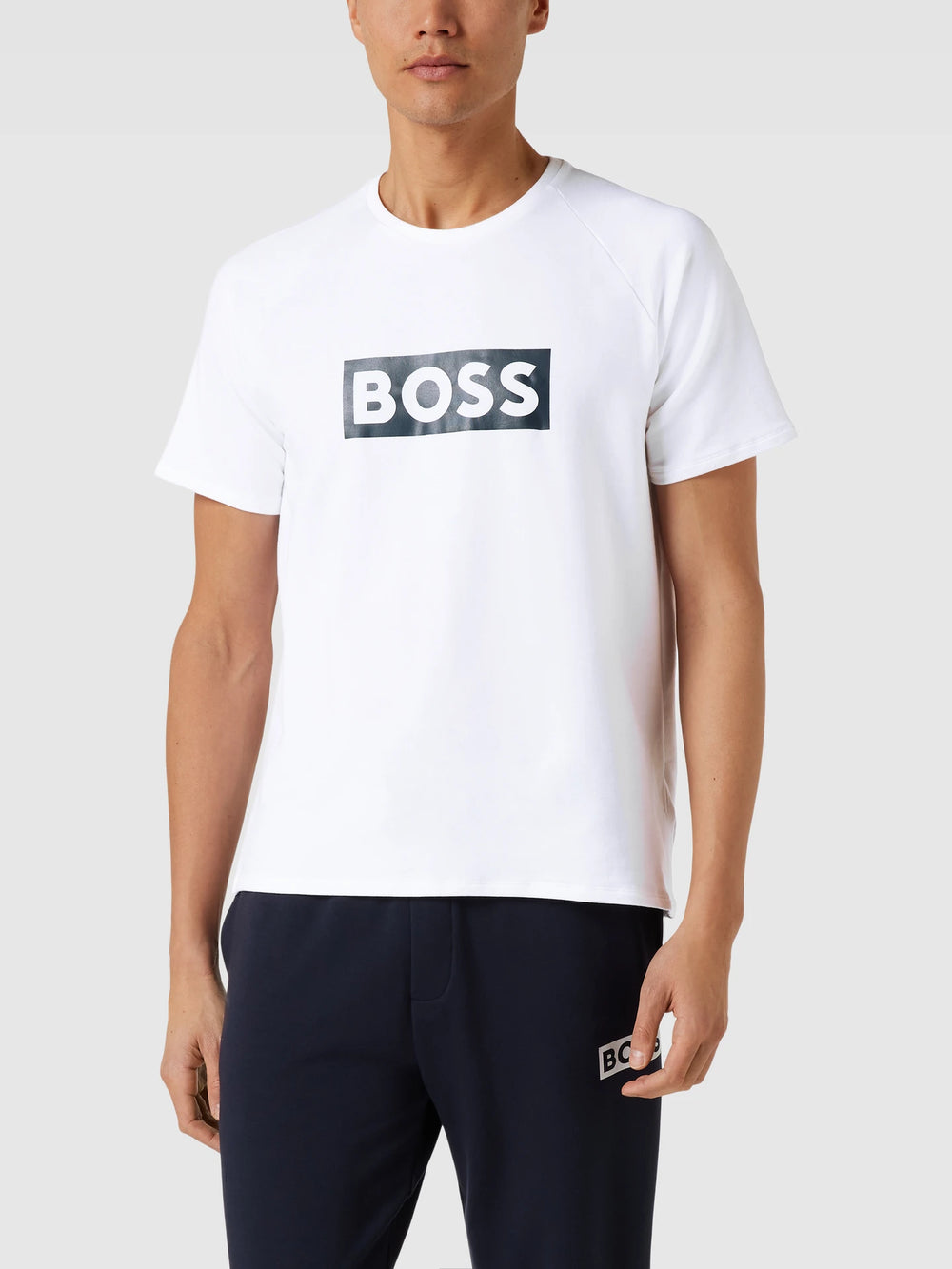 T-Shirt Hugo Boss de couleur Blanc