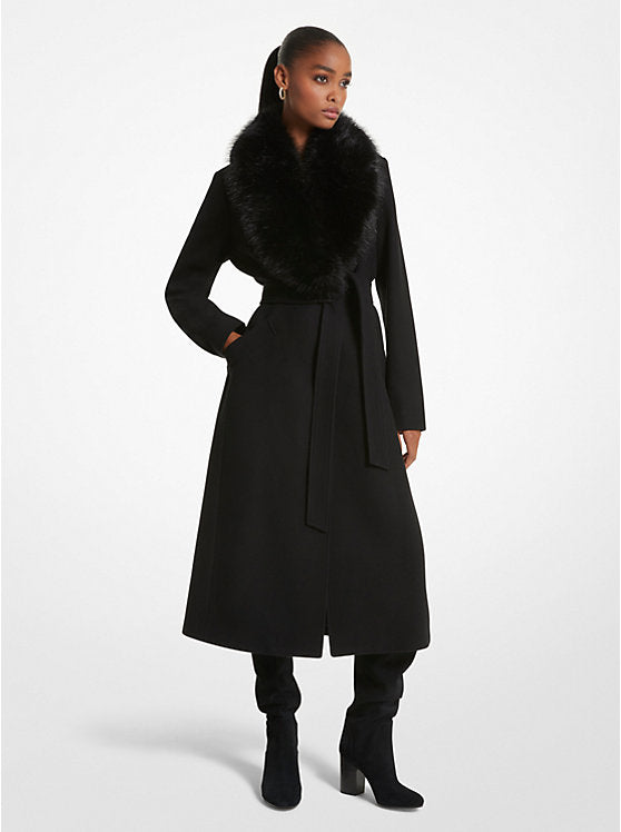 Black Michael Kors Coat