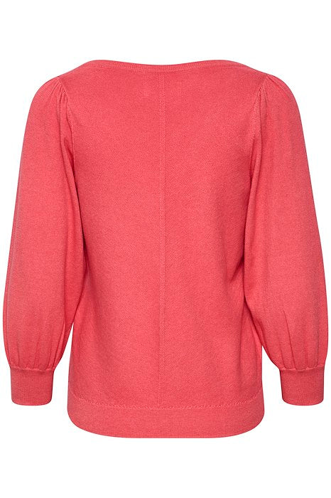 Part Two Sweater in Coral color