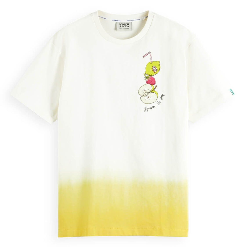 
                      
                        T-Shirt Scotch&Soda de couleur Jaune
                      
                    