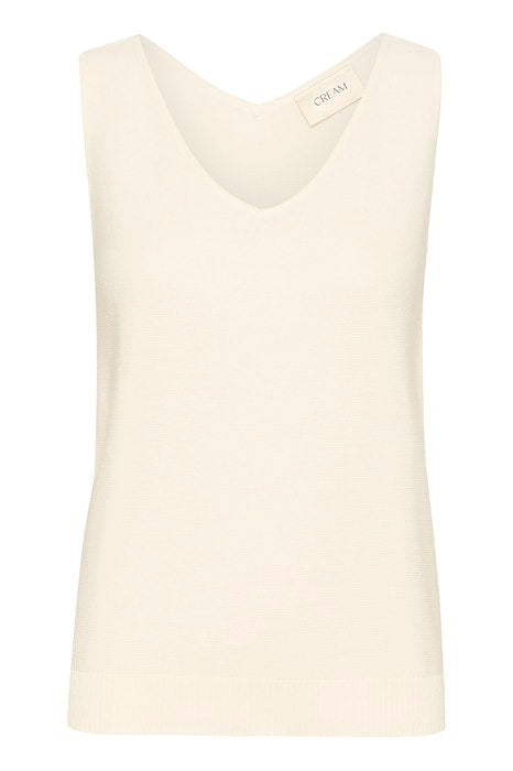 Cream camisole in Eggnog color