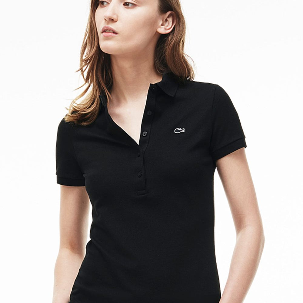 Polo Lacoste de couleur Noir