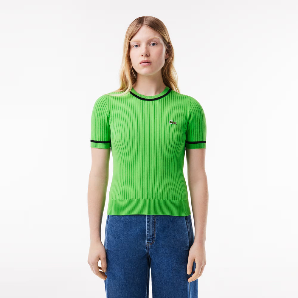 Lacoste sweater in Green color