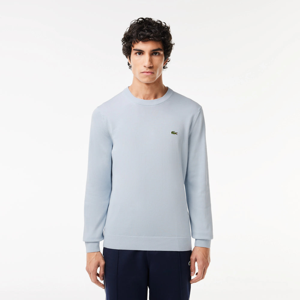 Lacoste sweater in Pale Blue color