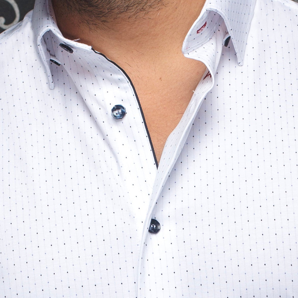 
                      
                        Chemise | ALEXANDER-NDL, white blue - AU NOIR
                      
                    