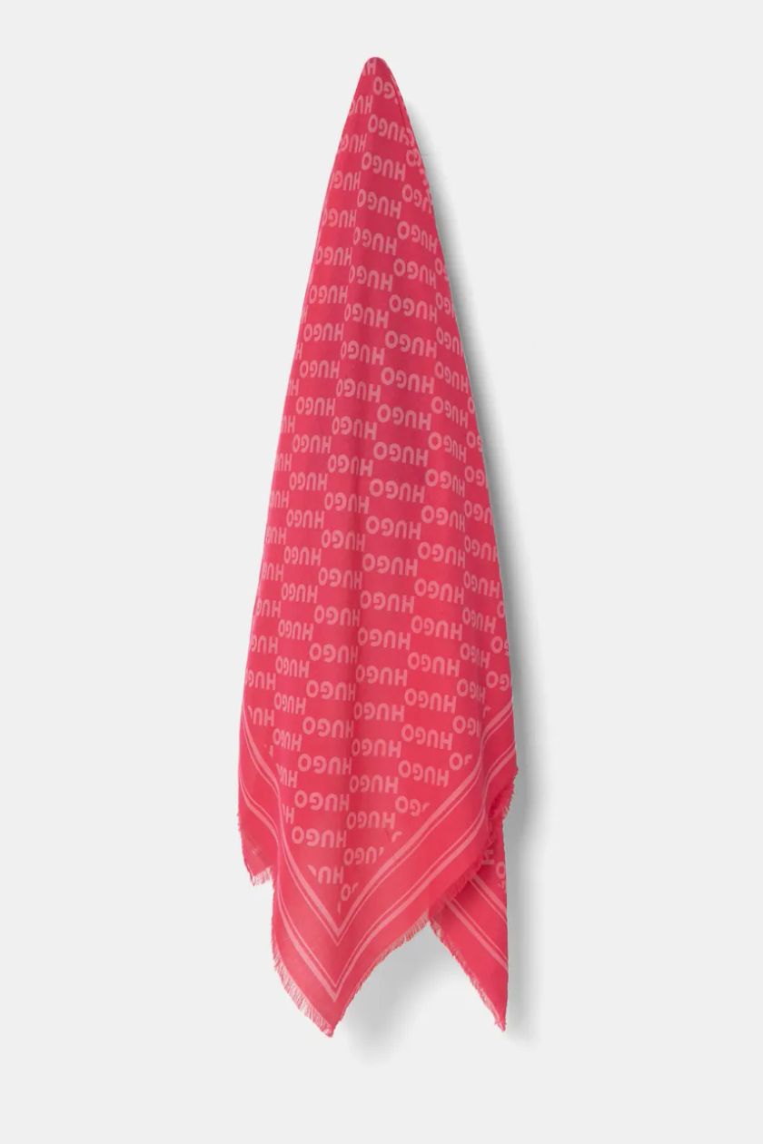 Foulard Hugo de couleur Rose