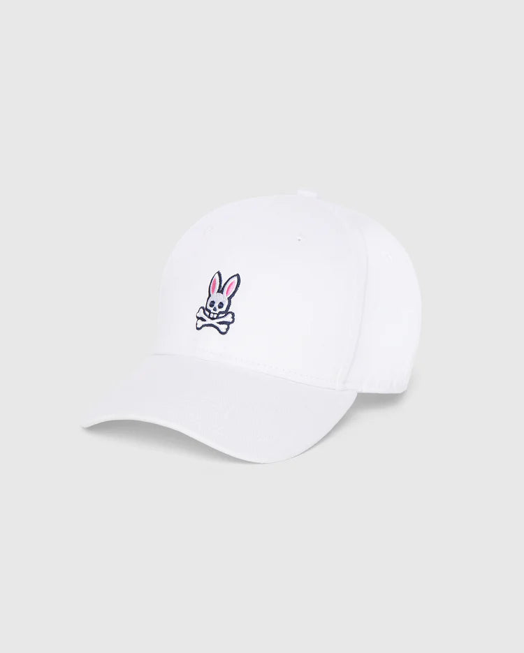 Casquette Psycho Bunny de couleur Blanc