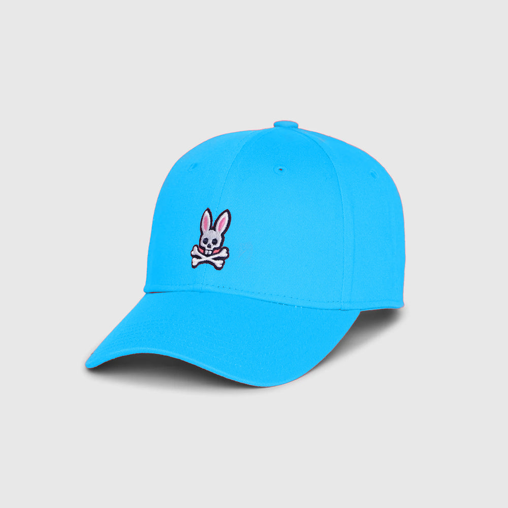 Casquette Psycho Bunny de couleur Aqua