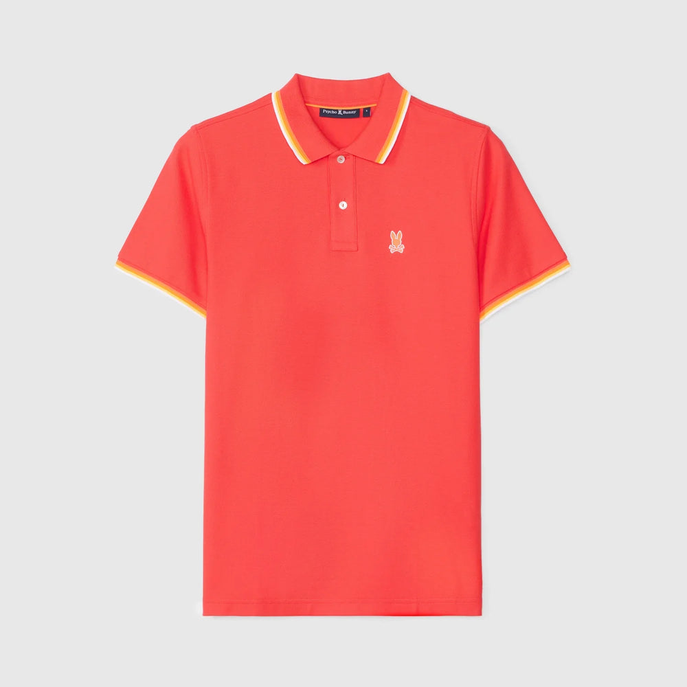 
                      
                        Polo Psycho Bunny de couleur Hibiscus
                      
                    