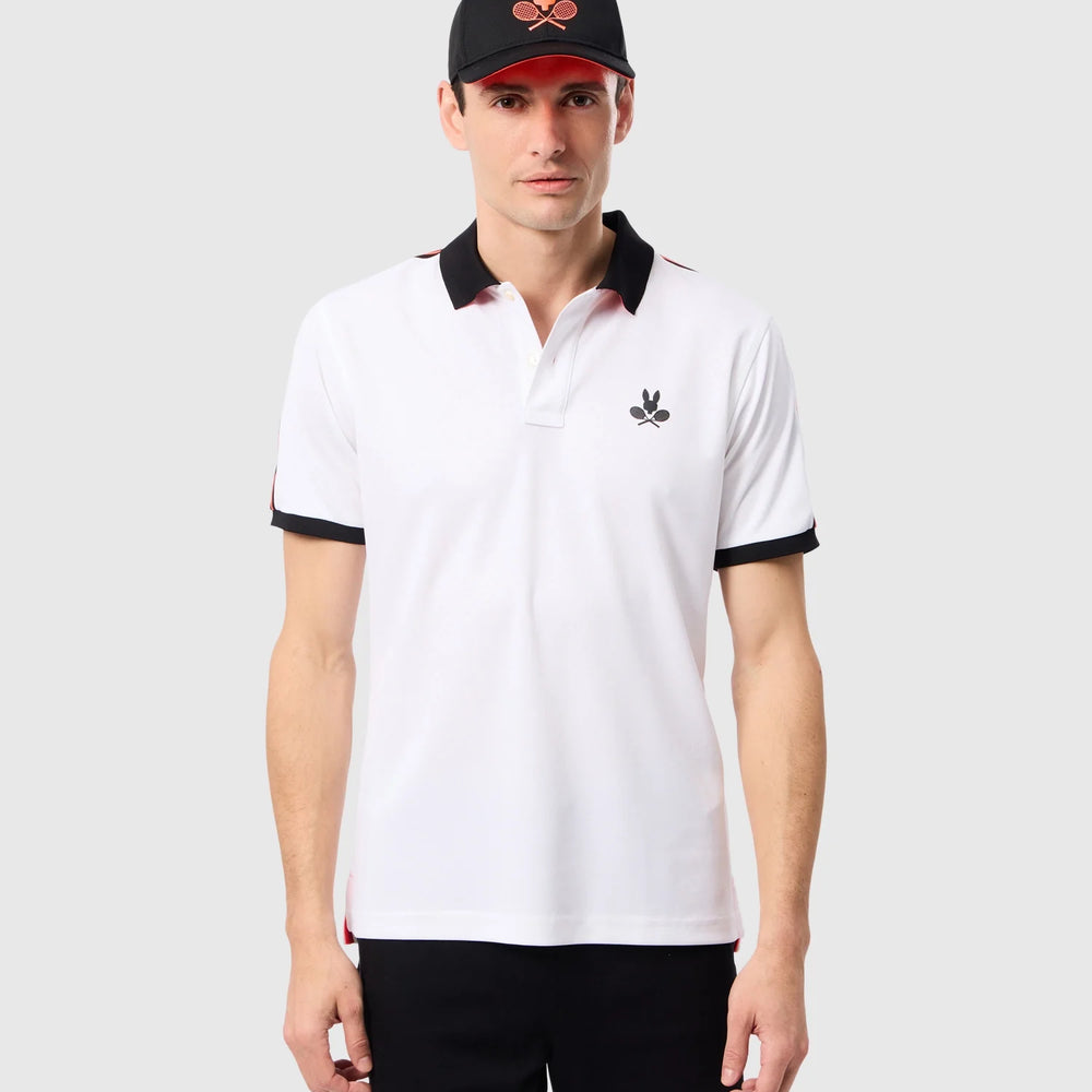 
                      
                        Polo Psycho Bunny de couleur Blanc
                      
                    